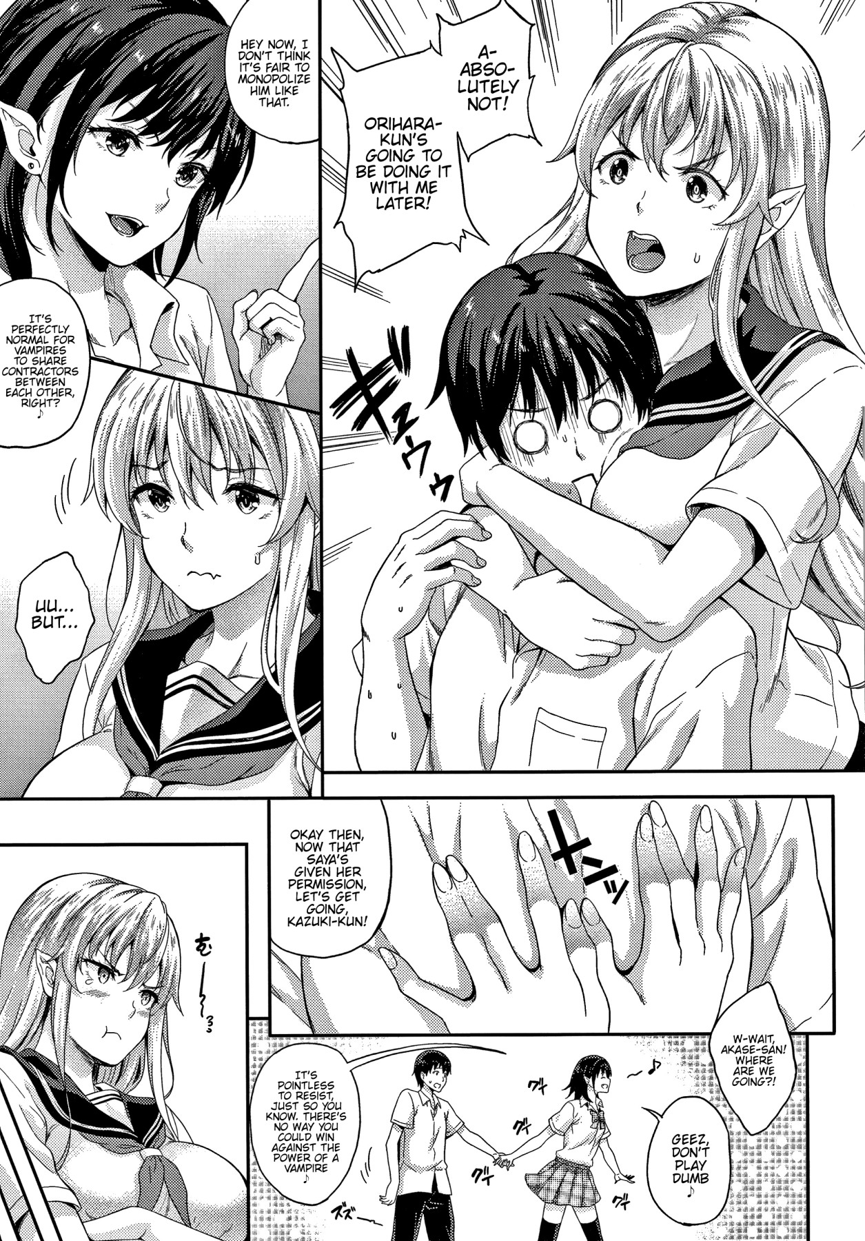 Hentai Manga Comic-My Lover Is a Vampire!?-Chapter 1-6-64